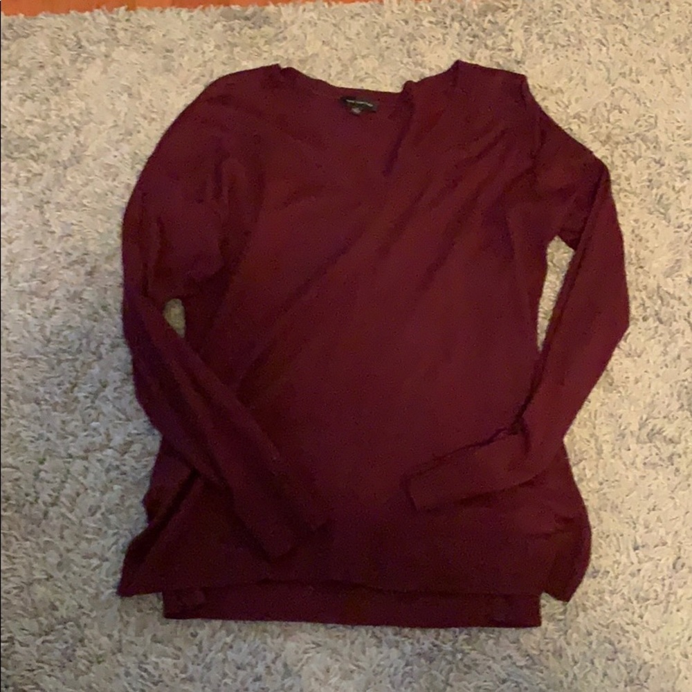 Plum sweater